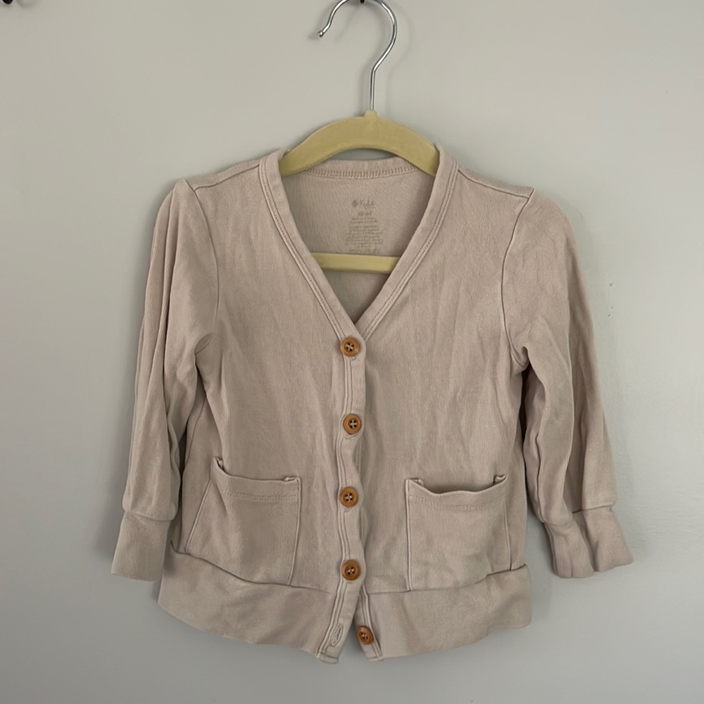 kyte baby oat cardigan (never worn)